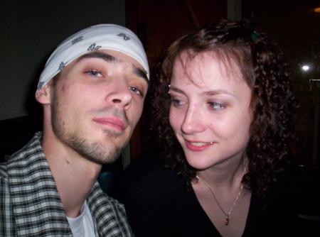 Antho et moi chez Gonzi